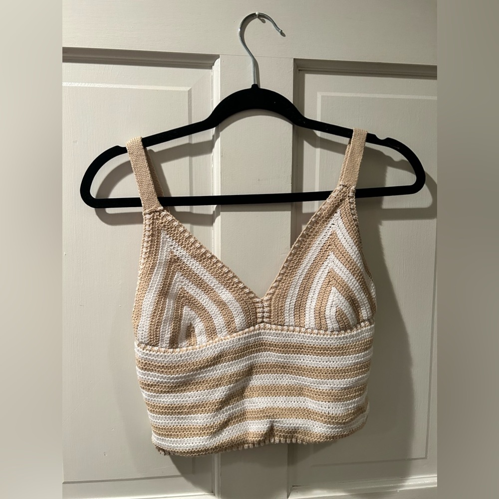 Beachy bralette crop top